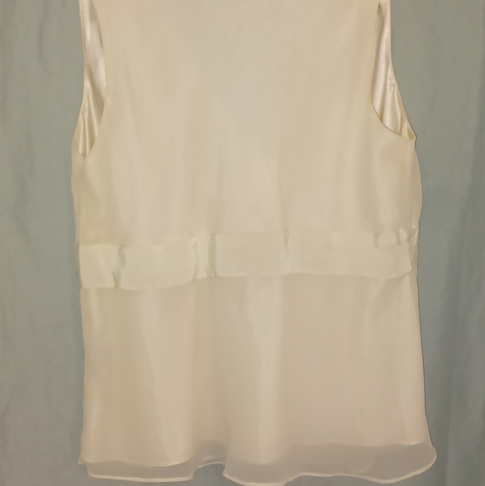 Silk tank top